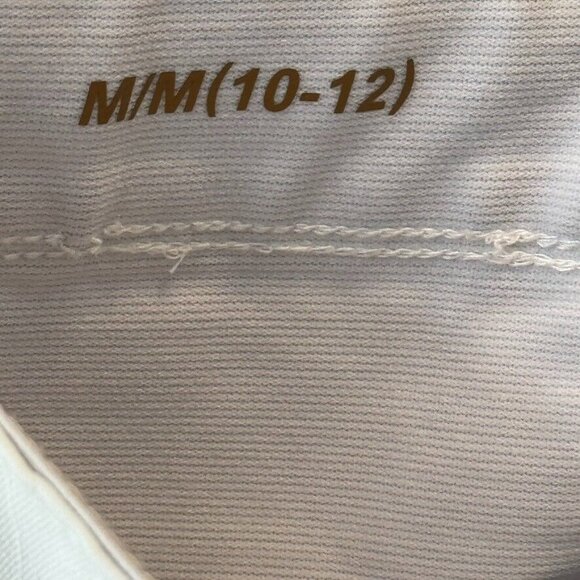 Nygard Luxe White Denim 360° Pull On short 4 Way Stretch Size medium relesed hem - Picture 9 of 11